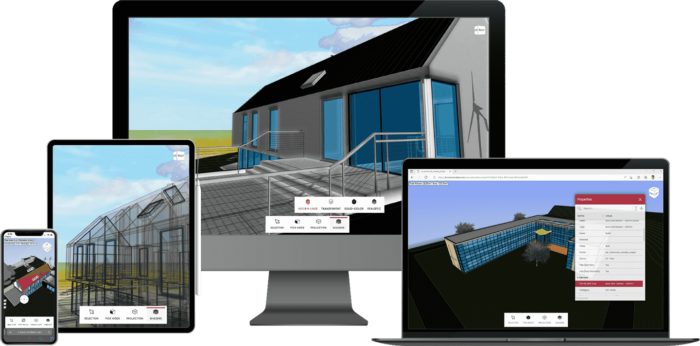 BIM and 2D Visualization APIs